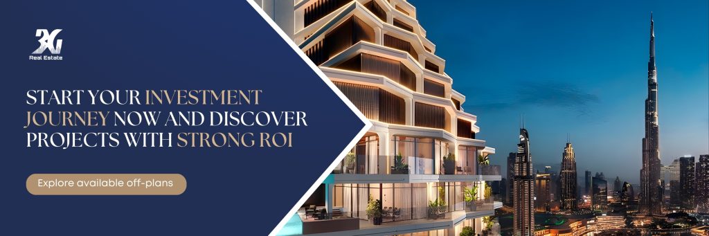 Start your investment journey now and discover projects with strong future returns. Explore available off plans